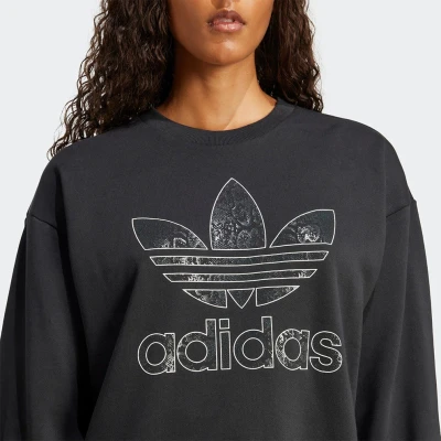 Adidas Originals SNAKE CREW-BLACK dámská mikina
