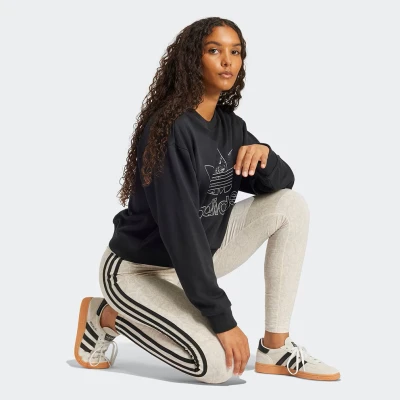 Adidas Originals SNAKE CREW-BLACK dámská mikina