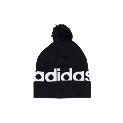 Adidas POMPOM BEANIE BLACK/WHITE čepice