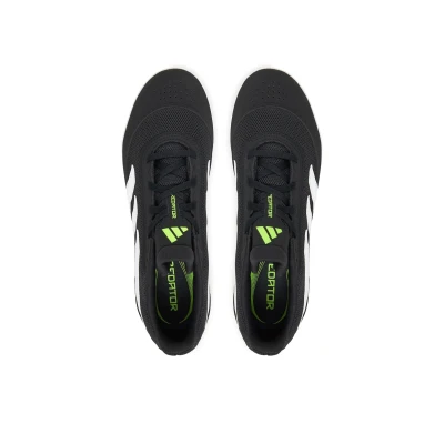 Adidas Predator Club M IC core black/cloud white/lucid lemon pánské halové fotbalové kopačky