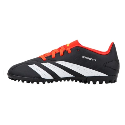 Adidas Predator Club M TF core black/cloud white/solar red pánské fotbalové kopačky turfy
