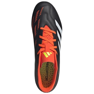 Adidas Predator Club M TF core black/cloud white/solar red pánské fotbalové kopačky turfy
