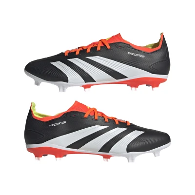 Adidas Predator League L M FG core black/cloud white/solar red pánské outdoorové fotbalové kopačky