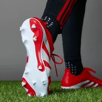 Adidas Predator League M FG/MG lucid red/cloud white/core black pánské outdoorové fotbalové kopačky