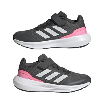 Adidas Runfalcon 3.0 grey six/crystal white/beam pink dívčí sportovní obuv