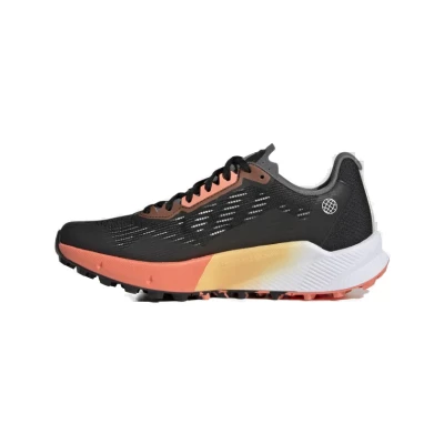 Adidas Terrex Agravic Flow 2.0 GTX core black/core black/coral dámská běžecká trailová obuv