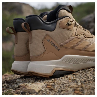 Adidas Terrex Anylander ClimaWarm+ M cardboard/cardboard/core black pánské kotníkové zimní boty