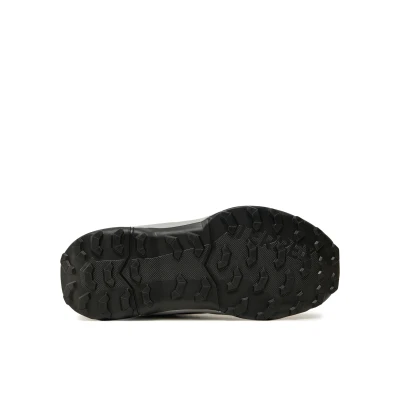 Adidas Terrex AX4R Jr core black/grey four/grey six juniorská kotníková turistická obuv
