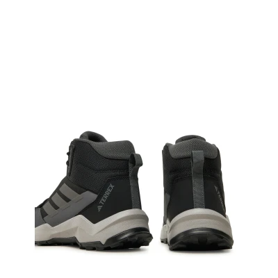 Adidas Terrex AX4R Jr core black/grey four/grey six juniorská kotníková turistická obuv