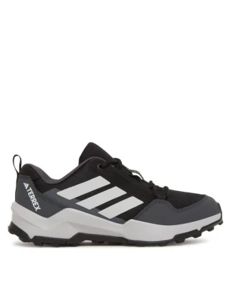 Adidas Terrex AX4S Jr core black/grey two/grey six juniorská nízká turistická obuv