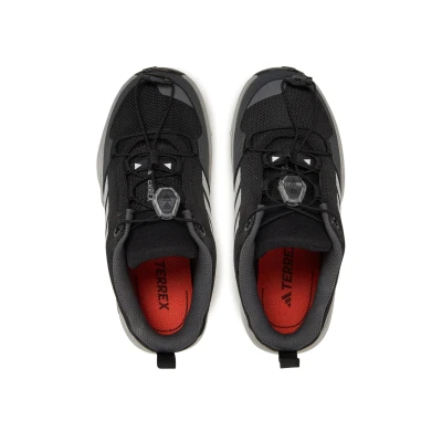 Adidas Terrex AX4S SL Jr core black/grey two/grey six juniorská nízká turistická obuv