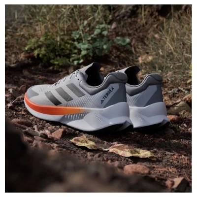 Adidas Terrex Soulstride Flow M dash grey/carbon/semi impact orange pánská běžecká trailová obuv