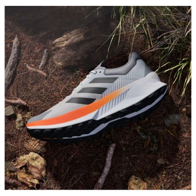 Adidas Terrex Soulstride Flow M dash grey/carbon/semi impact orange pánská běžecká trailová obuv