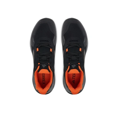 Adidas Terrex Soulstride M core black/grey four/semi impact orange pánská běžecká trailová obuv