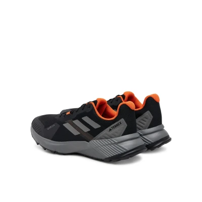 Adidas Terrex Soulstride M core black/grey four/semi impact orange pánská běžecká trailová obuv