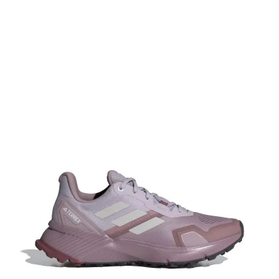 Adidas Terrex Soulstride W preloved fig/grey one/burgundy dámská běžecká trailová obuv POUZE Velikost 39 1/3 (VÝPRODEJ)