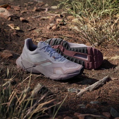 Adidas Terrex Soulstride W preloved fig/grey one/burgundy dámská běžecká trailová obuv POUZE Velikost 39 1/3 (VÝPRODEJ)