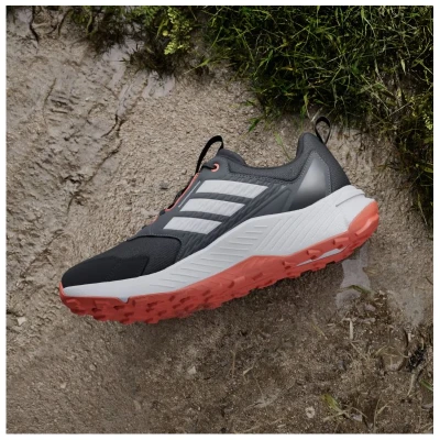 Adidas Terrex Tracefinder 2 M core black/grey one/semi impact orange pánská běžecká trailová obuv