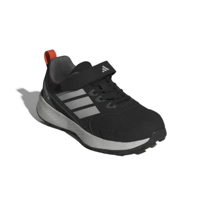 Adidas Terrex Tracefinder K core black/grey one/semi impact orang dětská nízká turistická obuv