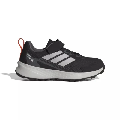 Adidas Terrex Tracefinder K core black/grey one/semi impact orang dětská nízká turistická obuv