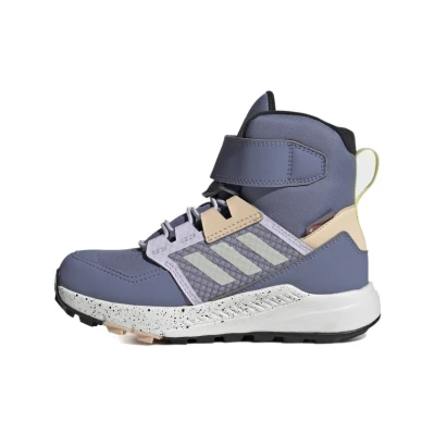 Adidas Terrex Trailmaker High Cold.Rdy orbvio/wonwhi/halblu juniorská vysoká turistická obuv