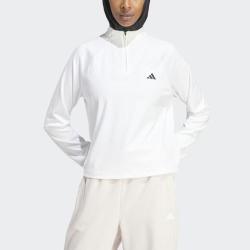 Adidas Tr-es 1/4zip IN9170 W dámská mikina POUZE XS (VÝPRODEJ)