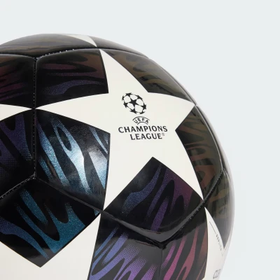 Adidas UCL CLB F BLACK/WHITE fotbalový míč