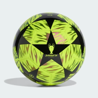 Adidas UCL CLB F SYELLO/BLACK fotbalový míč