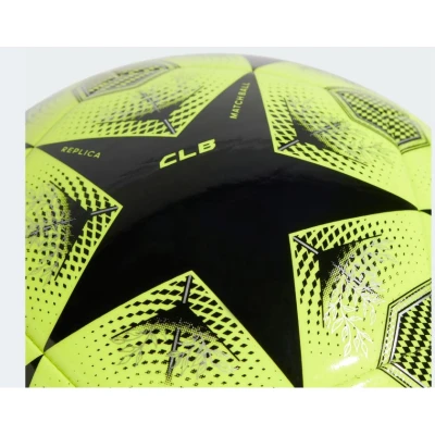 Adidas UCL CLB SYELLO/BLACK/SILVMT fotbalový míč