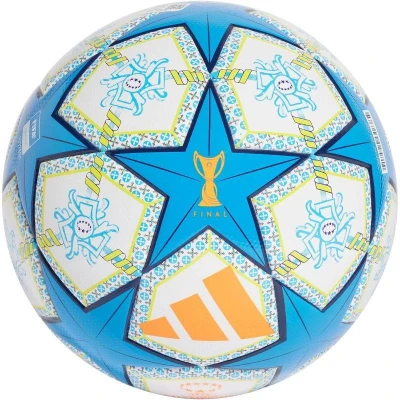 Adidas UWCL LGE WHITE/ORANGE/NGTSKY/ Fotbalový míč