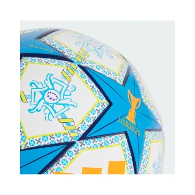 Adidas UWCL LGE WHITE/ORANGE/NGTSKY/ Fotbalový míč
