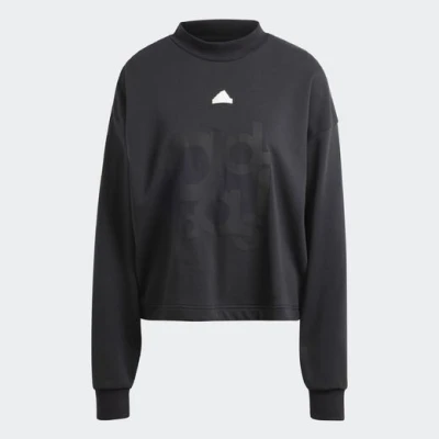 Adidas W BLUV CREW IP2267 dámská mikina Adidas W BLUV CREW IP2267 dámská mikina