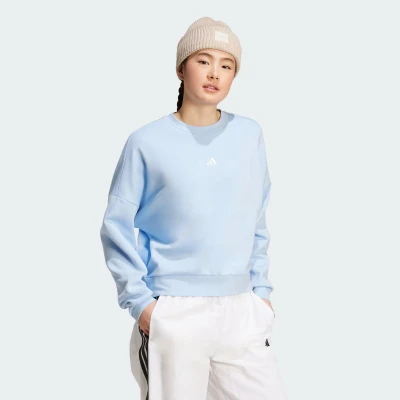 Adidas W SL FC SWT GLOBLU/WHITE dámská mikina