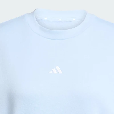 Adidas W SL FC SWT GLOBLU/WHITE dámská mikina
