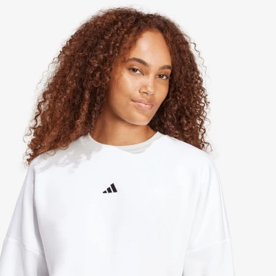 Adidas W SL FC SWT WHITE/BLACK dámská mikina