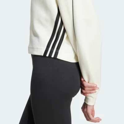 Adidas W STADIUM SWT OWHITE/BLACK dámská mikina