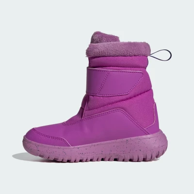 Adidas Winterplay purple burst/silver metalic/preloved purple dívčí zimní boty