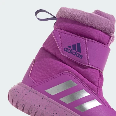 Adidas Winterplay purple burst/silver metalic/preloved purple dívčí zimní boty
