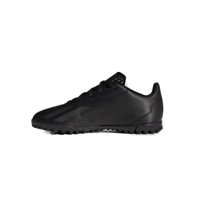 Adidas X CrazyFast.4 Jr TF core black/core black/core black chlapecké fotbalové kopačky turfy