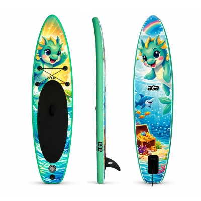 Aga Dětský Paddleboard DS2214 250x60x10 cm set s pádlem a pumpou