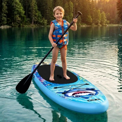 Aga Dětský Paddleboard DS2216 305x81x15 cm set s pádlem a pumpou
