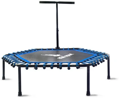 Aga FITNESS Trampolína 130 cm Modrá + madlo