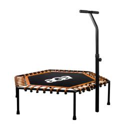 Aga FITNESS Trampolína 130 cm Oranžová + madlo (VÝPRODEJ)
