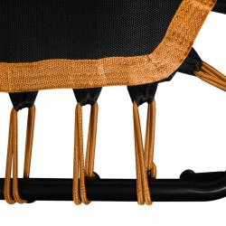 Aga FITNESS Trampolína 130 cm Oranžová + madlo (VÝPRODEJ)