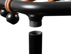 Aga FITNESS Trampolína 130 cm Oranžová + madlo (VÝPRODEJ)