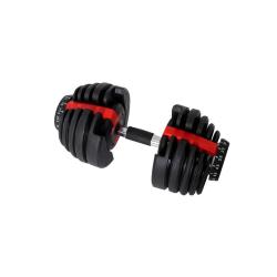 Aga Nastavitelná jednoruční činka 2,5-24 kg (VÝPRODEJ)