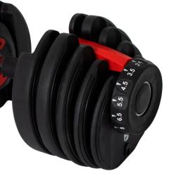 Aga Nastavitelná jednoruční činka 2,5-24 kg (VÝPRODEJ)