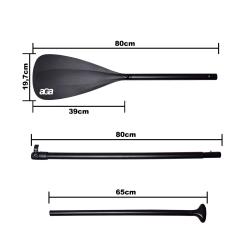 Aga Paddleboard DS2204SEAT 320x81x15 cm set s pádlem a pumpou + sedátko