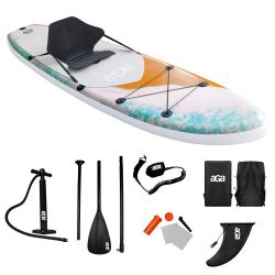 Aga Paddleboard MR5009SEAT 320x81x15 cm set s pádlem a pumpou + sedátko