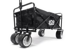 Aga Skládací přepravní vozík MR4611-Černý